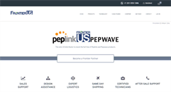 Desktop Screenshot of peplinkdistributor.com