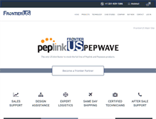 Tablet Screenshot of peplinkdistributor.com